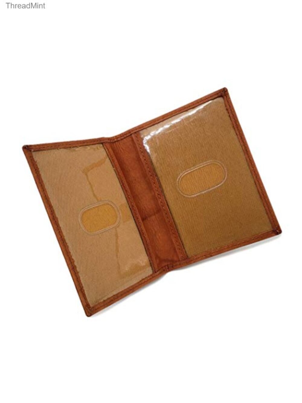 Bifold Wallet for Men Slim Leather Dual ID Window Holder Compact